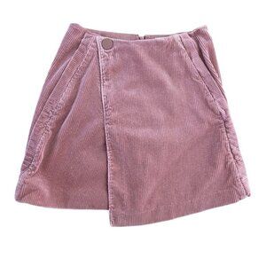 Club Monaco Blush Pink Corduroy Mini Skirt Women’s Size 0